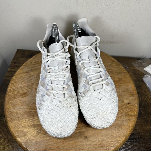 Nike Air VaporMax Inneva Shoes Mens Size 9 Woven Lace Up Running Ao2447-100 - Picture 2 of 8